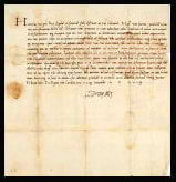 Lettera di Enrico VIII a Giovanni Cavalcanti